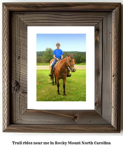 trail rides near me in Rocky Mount, North Carolina